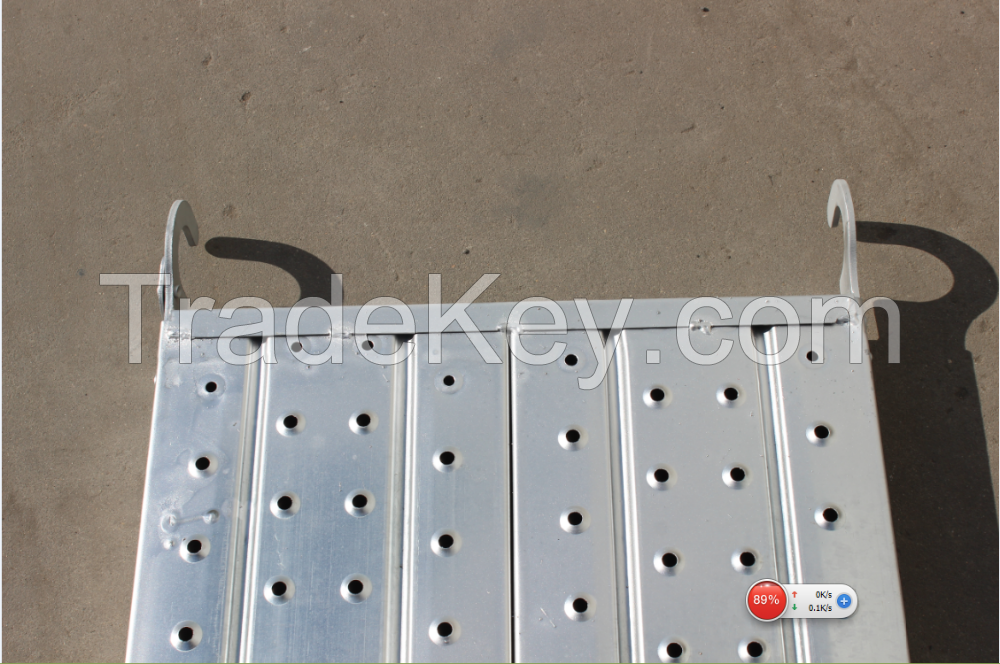 metal plank/catwalk/plank with hook/scaffolding plank using on scaffolding as a platform