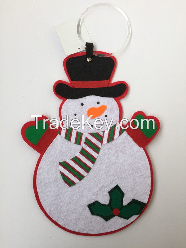 Snowman Santa Xmas Decoration Christmas Door Hanger Hanging