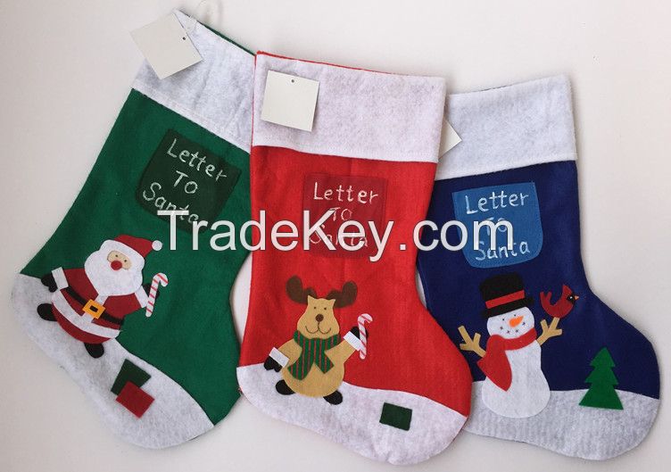 Wholesale Santa Xmas Decoration Christmas Stocking