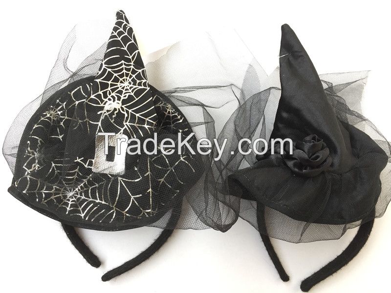 Wholesale Hat Wizard Decoration Halloween Headband