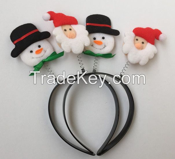 Wholesale Santa Xmas Decoration Christmas Headband