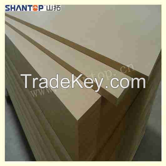 shantop mdf, raw mdf, plain mdf 18mm MDF E1, E2