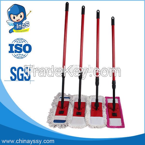 2015 trending hot products wet and dry microfiber Flat Mop YS-F05D