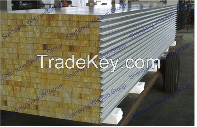 Rock Wool Sandwich roof Panel