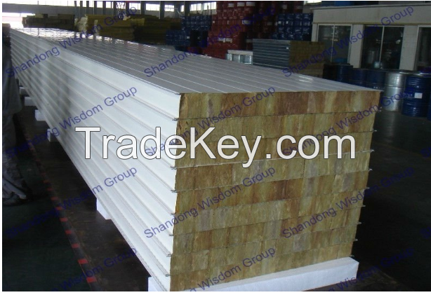 Rock Wool Sandwich roof Panel