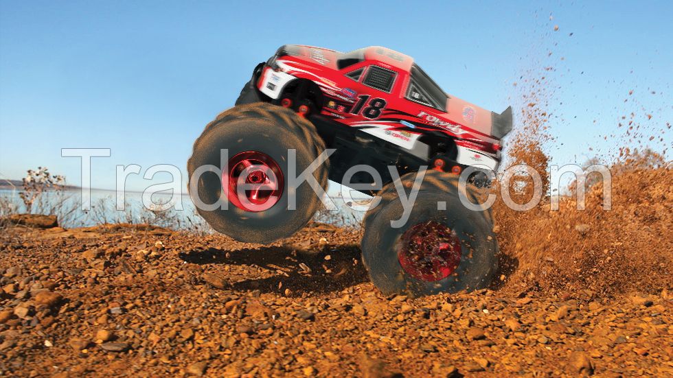  1:8 scale big wheel rc truck