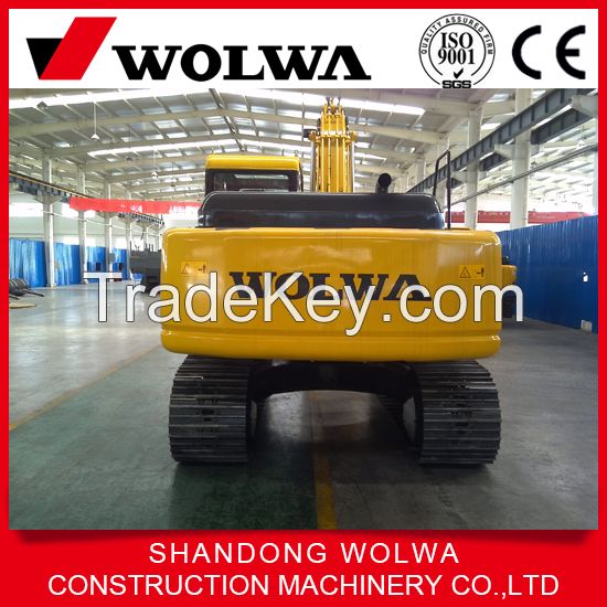 16 ton crawler hydraulic imported engine's excavator with reasonable price