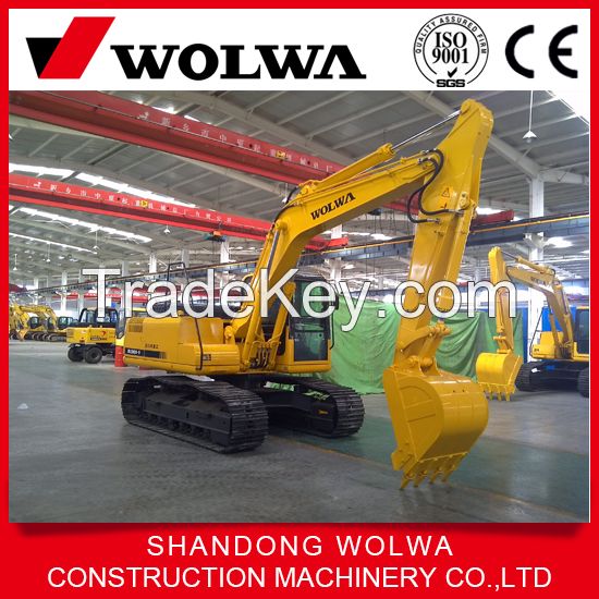 16 ton hydraulic mini crawler excavator with world famous engine brand