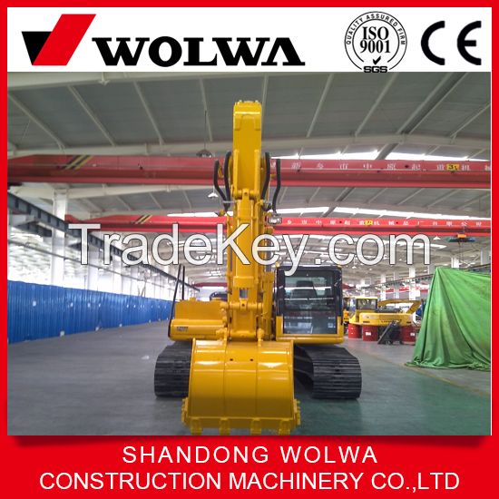 16 ton hydraulic mini crawler excavator with world famous engine brand