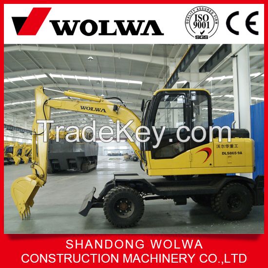 china made full hydraulic system diesel engine excavator with best price