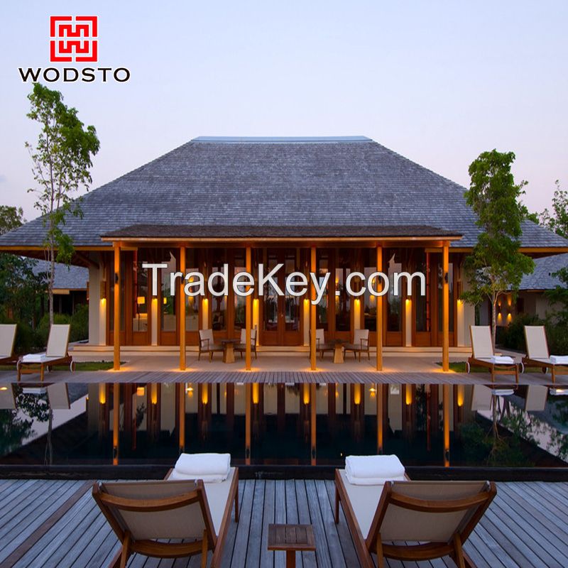 Economic Non-slip Artificial wood board for Pavilion