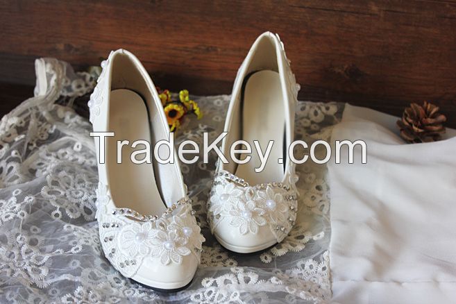 lace wedding shoes