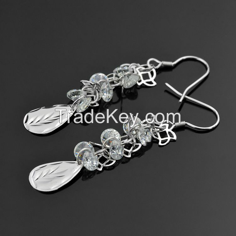 925 sterling silver earrings !beautiful designed earrings!