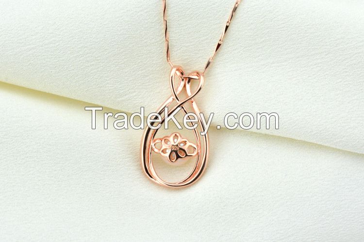 100% 925 sterling silver pendant ,natural freshwater pearl pendant !