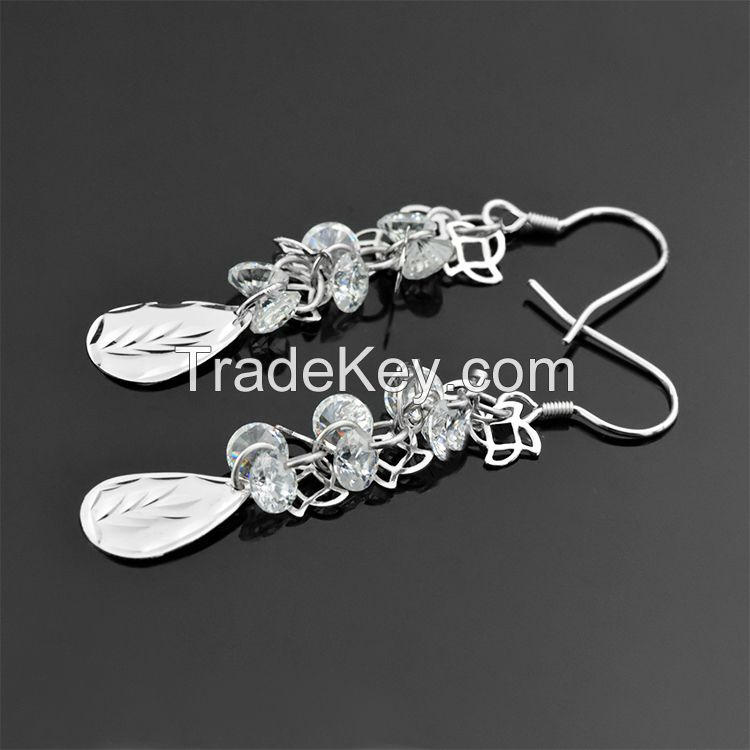 925 sterling silver earrings !beautiful designed earrings!