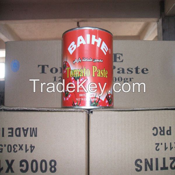 tomato sauce brix 22-24% canned