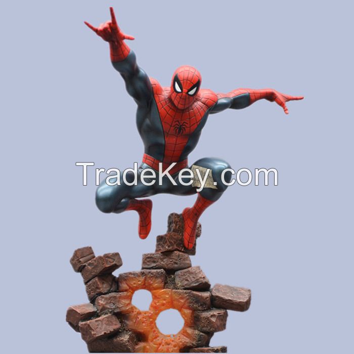 hot movie character Spider man adult action figures