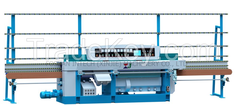 Glass flat edger & variable miter edging machine