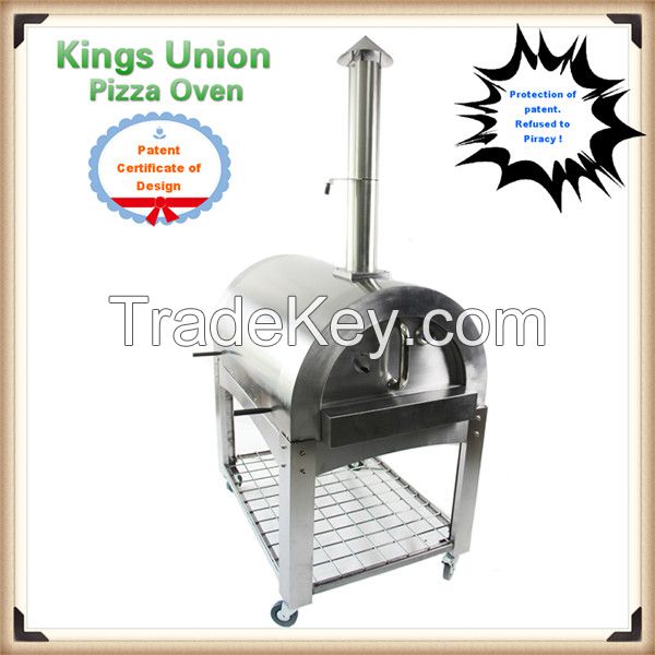 Outdoor wood burning oven garden P-006B