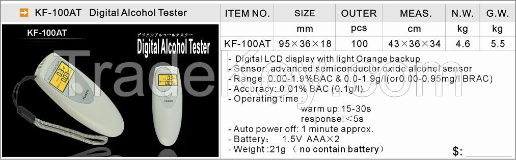 Digital Alcohol Tester