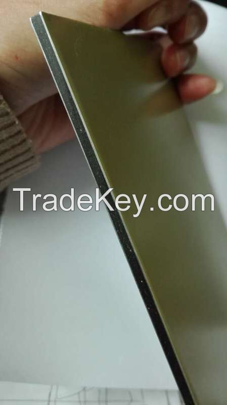 Exterior PVDF coated 4mm Aluminum composite panel