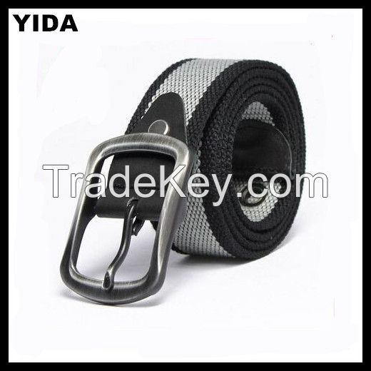 2016 fashion cotton woven belts/Canvas belt