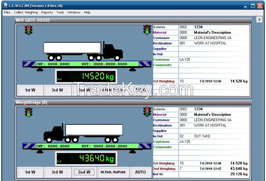 LEWIS Weighbridge Software