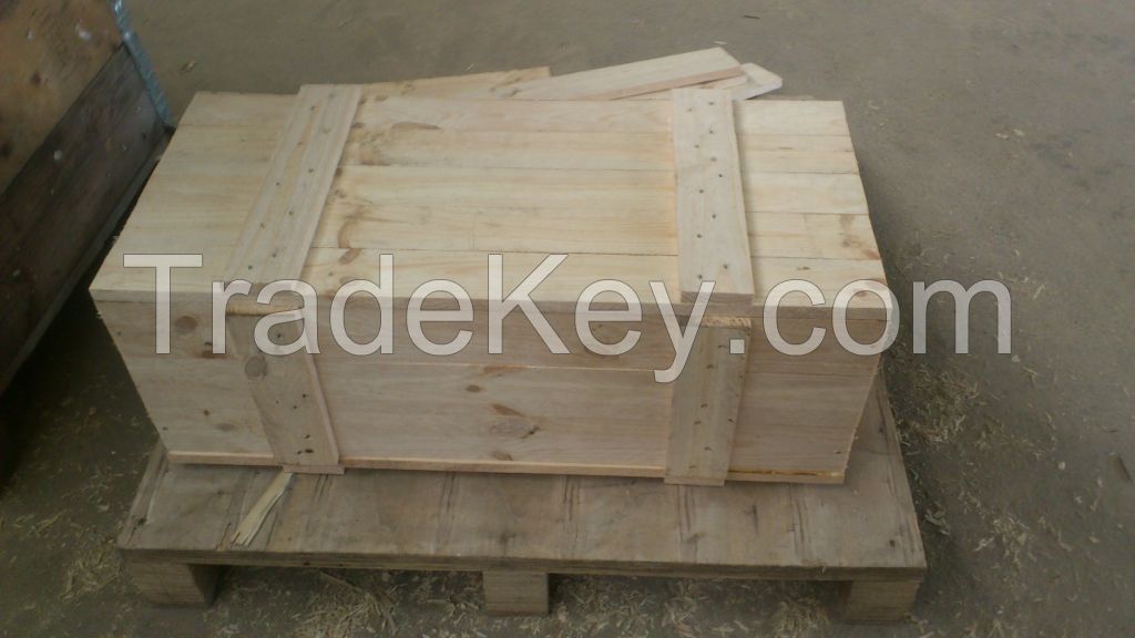 Wooden crates