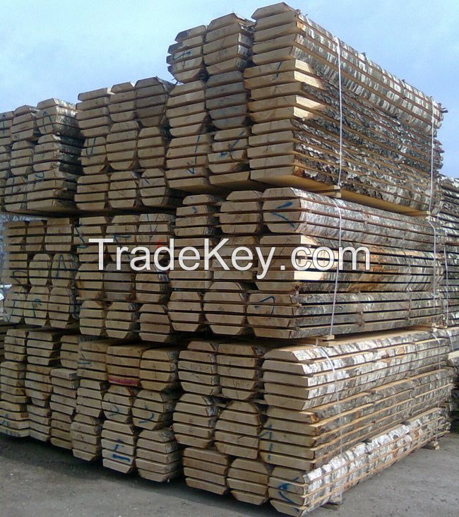 Birch sawn timber