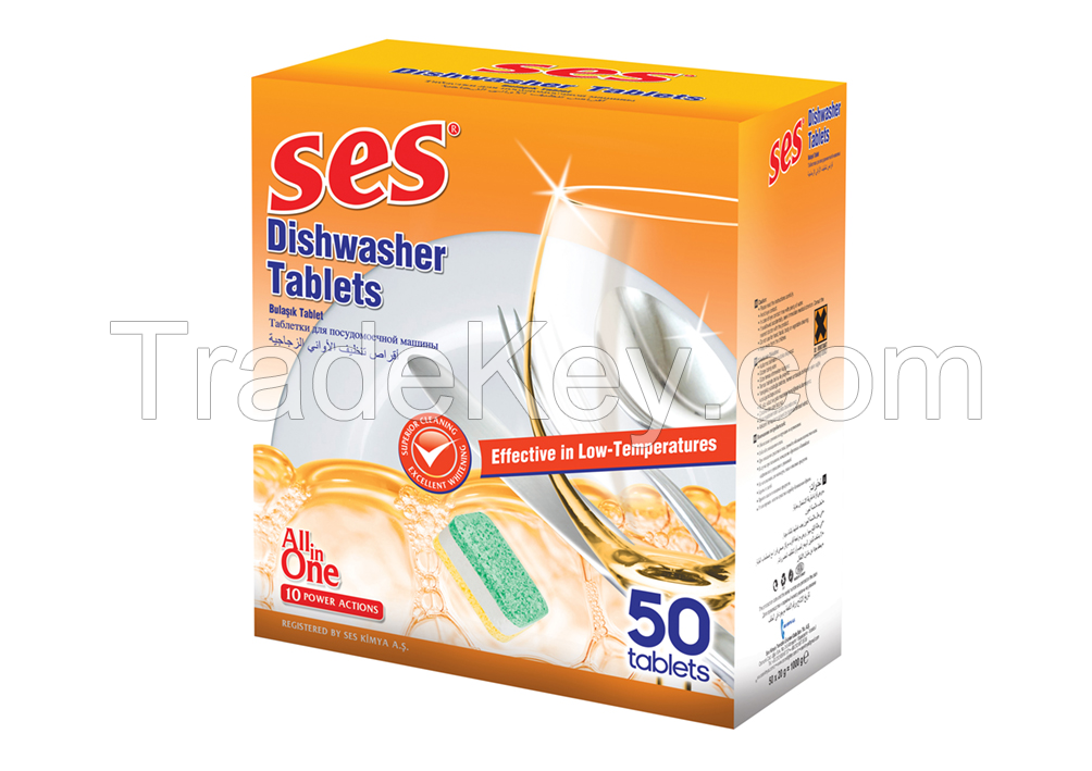 DISHWASHER TABLETS - 50 PCS