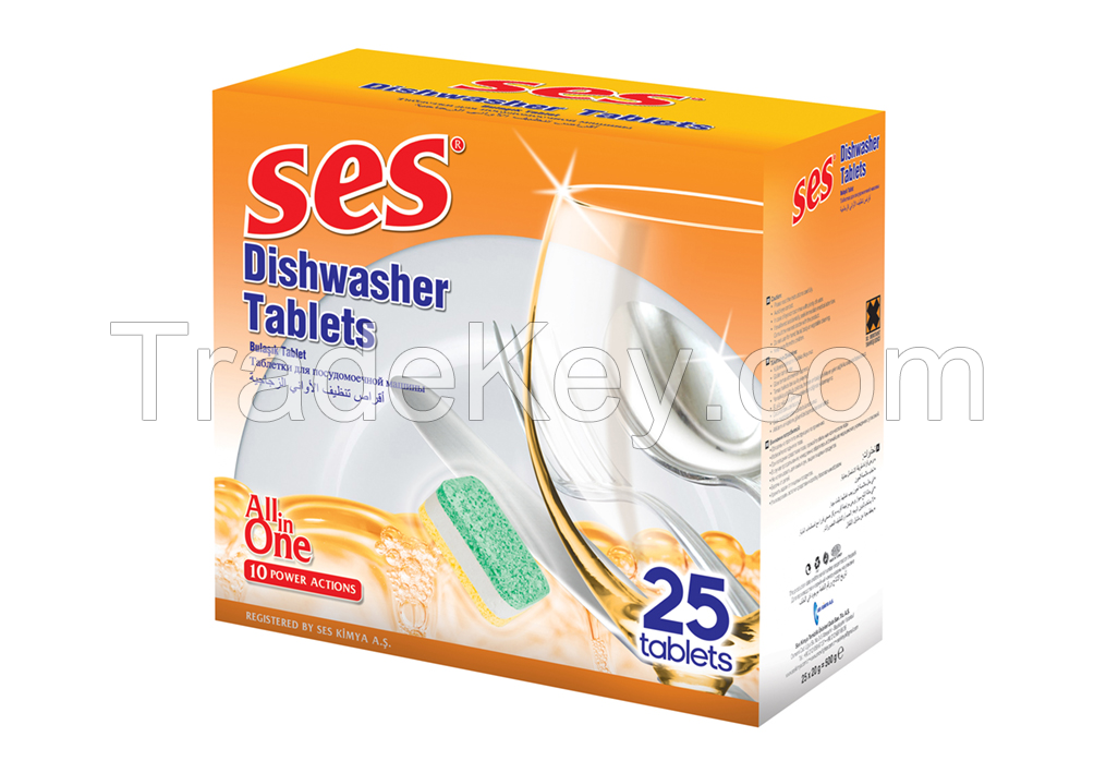 SES DISHWASHER TABLETS - 25 PCS