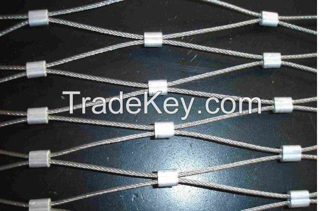 flexible stainless steel cable wire mesh