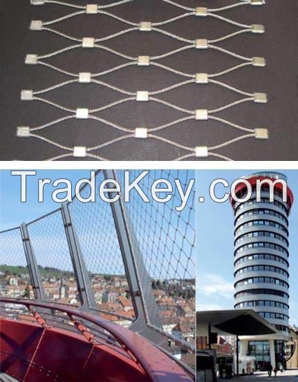 flexible stainless steel cable wire mesh