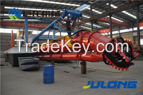 Hot selling high efficiency cutter suction sand dredger for sale 