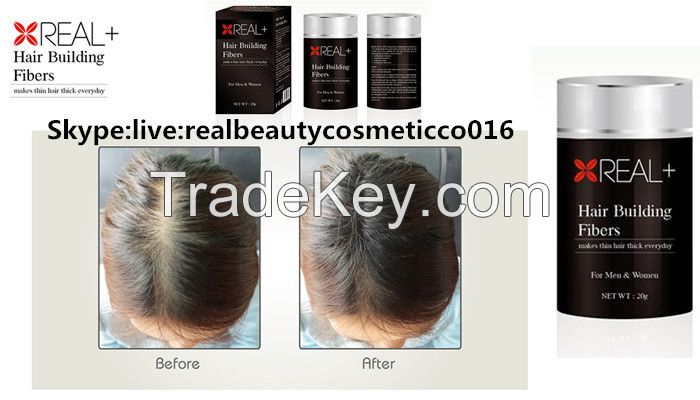 wholesale REAL PLUS Hair Building Fibers with Excellent Quality Private Label