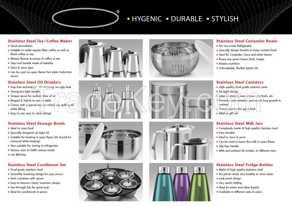 Stainless Steel Vacuum Flask(made in India)