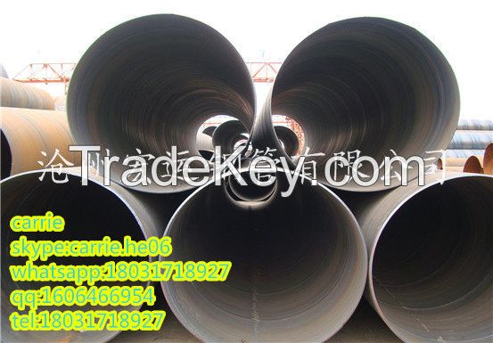 spiral welded carbon steel pipe
