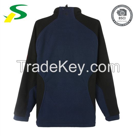 fashion style men clothing windstopper polar fleece jacket