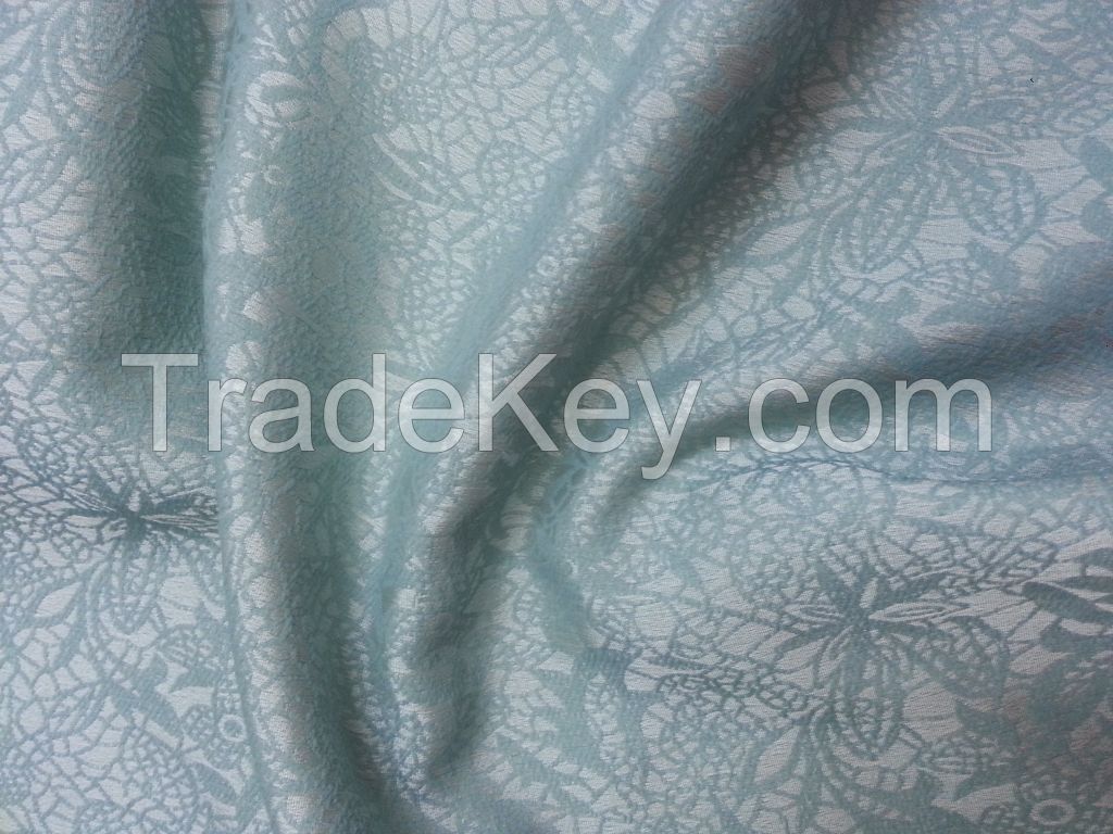 Jacquard fabric for coat