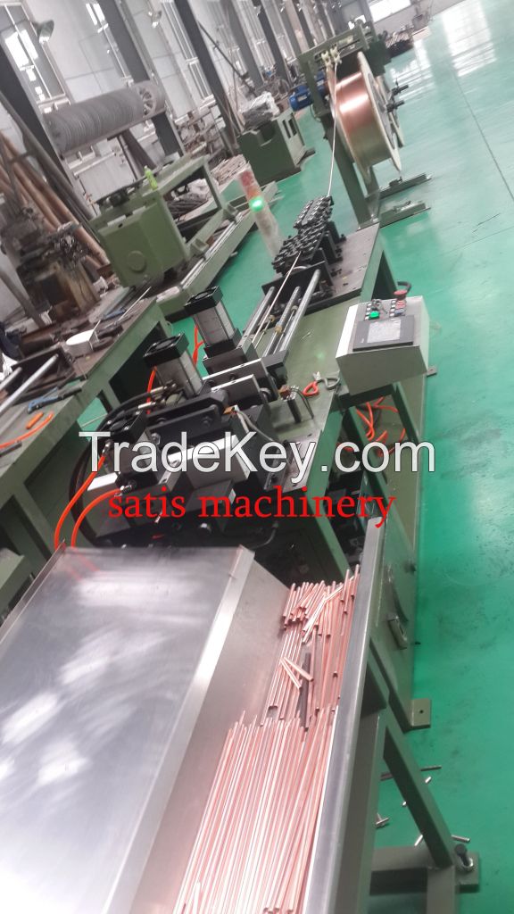 Tube Staightening & Cutting Machine