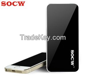 Iphone 5 /6 aluminium alloy Power bank 4000mah/6000mah