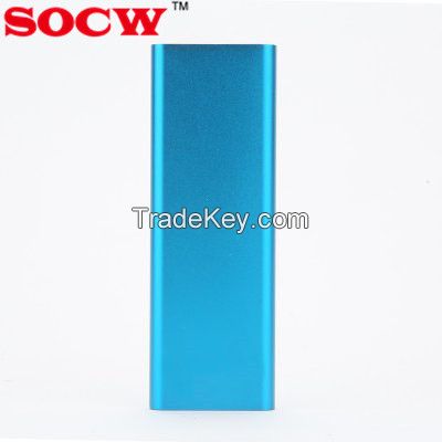 3000mah Super slim aluminium alloy Power bank 