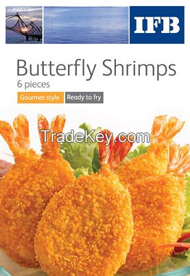 Ready-To-Fry Butterfly Shrimps