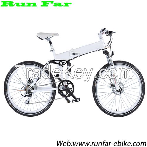 2015 hot selling 20&quot; 250w Li-ion battery Aluminum Folding Electric Bike Bicycle from Run Far Electric Bicycle Solution