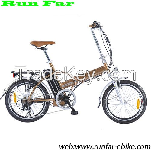 26&quot; 36V 10AH lithium battery folding electric mountain bike for sale--- Run Far Electric Bicycle Solution