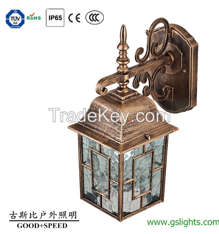 Aluminum outdoor garden waterproof wall lamp