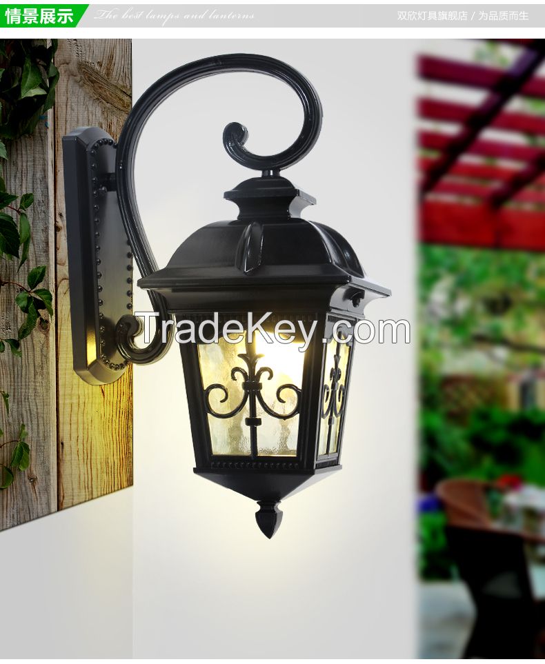 Aluminum outdoor garden waterproof wall lamp