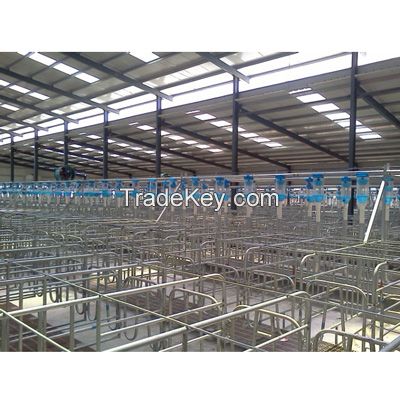 Swine farm automatic feeding systems