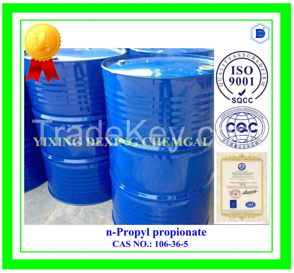 n-Propyl propionate, propylester, Propyl ester of propanoic acid, 106-36-5