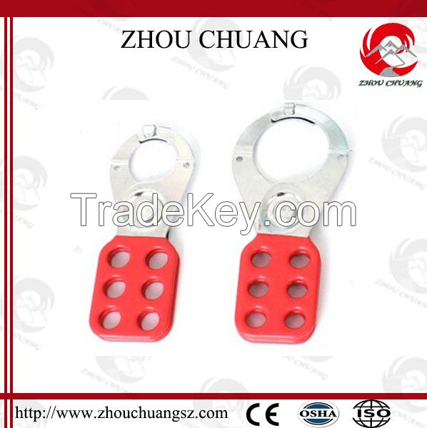 ZC-K01 25mm PE Coated Group Steel Lockout Hasps